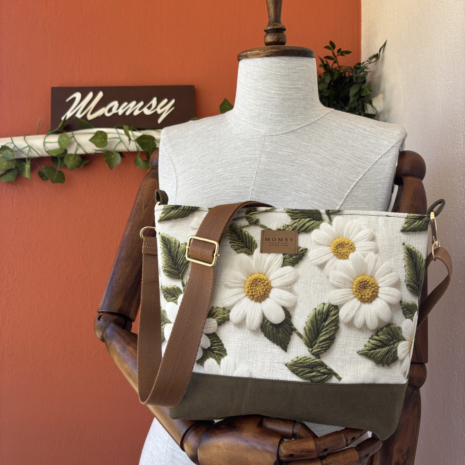 Kontrast Papatya – Midi Bag