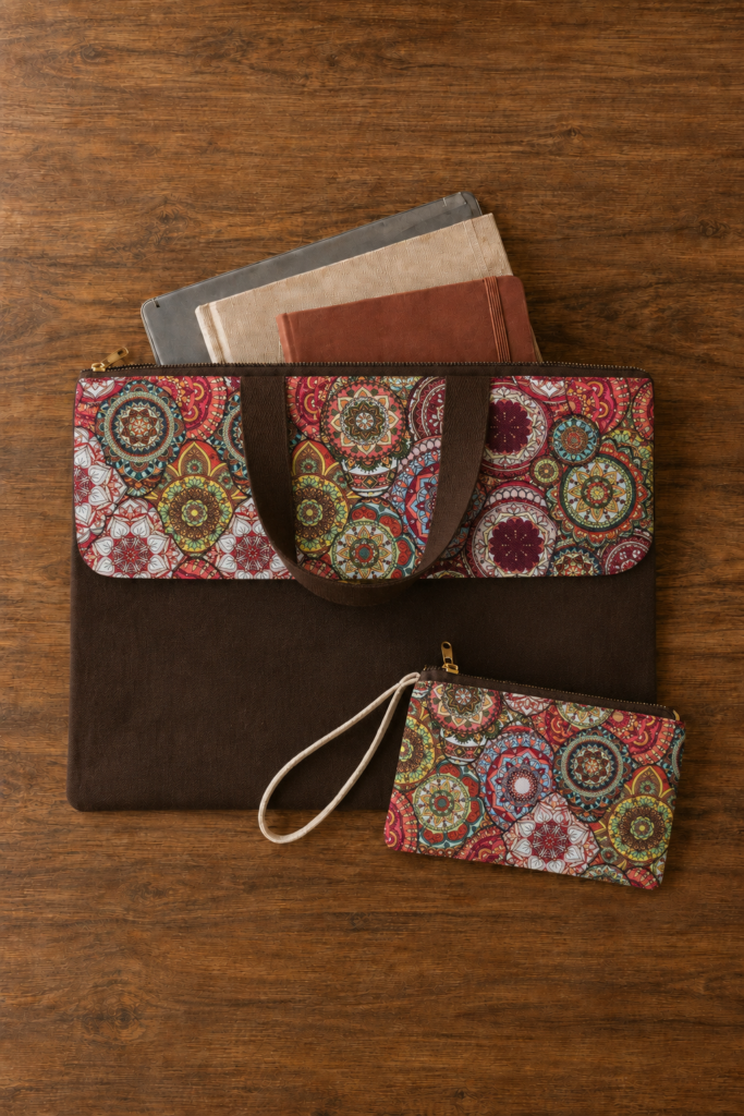 Evrak / NoteBook Çantası – Etnik